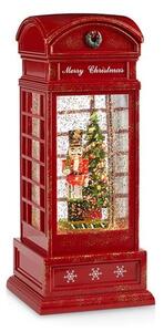 Červená vánoční světelná dekorace Markslöjd Mister Telephone