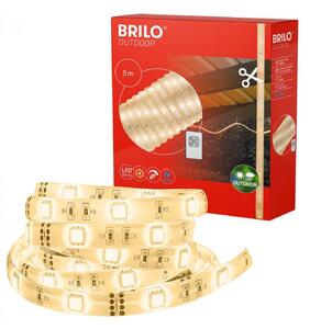 BRILO 2317150 LED pásek, 500 cm, dálkový ovladač, 15W, 240lm - BRILO