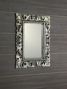 SAPHO - SAMBLUNG zrcadlo v rámu, 60x80cm, stříbrná (IN115)