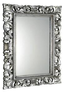 SAPHO - SCULE zrcadlo v rámu, 70x100cm, stříbrná (IN156)