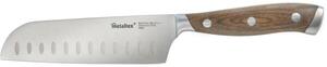 Santoku nůž Metaltex 30 cm, dřevěná rukojeť