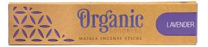 Garden Fresh Levandule - vonné tyčinky Organic - Masala incense