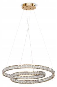 Bílé LED závěsné svítidlo 136 W – teplá bílá, IP20, Ø 80 cm