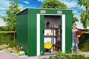 - Zahradní domek 196x122x180cm - zelená