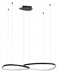 Bílé LED závěsné svítidlo 80 W – teplá bílá, IP20