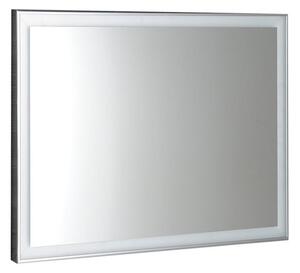 SAPHO - LUMINAR LED podsvícené zrcadlo v rámu 700x500mm, chrom (NL556)