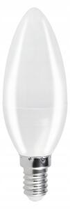 LED žárovka E14 8W 700lm 4000K C37 - neutrální bílá BERGE