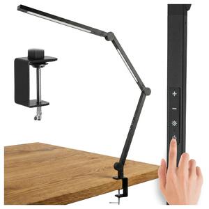 LED stolní lampa, s dotykovým ovládáním, nastavitelná, dvojitá, 12 W, 500 lm, teplá bílá, IP20