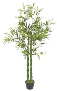 Umělá rostlina bambus s květináčem zelená 160 cm 280191