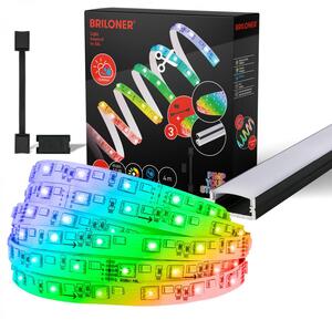 BRI 2167384 Pimp Your Stripe prodlužovací sada LED Strip 4m, IP44 venkovní, WiFi, RGB+W - BRILONER