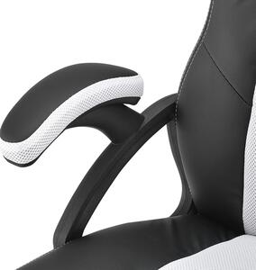 Kancelářská židle Montreal - černo / bílá