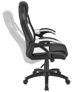 Kancelářská židle Montreal - černo / bílá