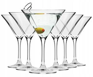 Skleničky na martini Avant-Garde Krosno 6 ks 240 ml do koktejlových nápojů