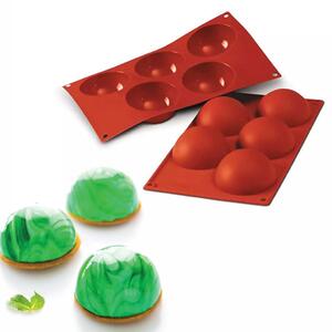 Silikomart Silikonová forma na monoporce, polokoule, průměr 8 cm
