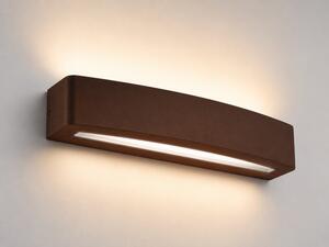 PANLUX s.r.o. Venkovní nástěnné LED svítidlo BLOCO 10W, rez