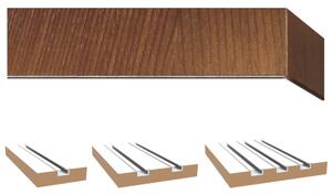 URBÁNEK Garnýže Oldy s kovovou drážkou - 10 cm, světlá