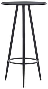 Barový stůl černý 60 x 107,5 cm MDF 281543