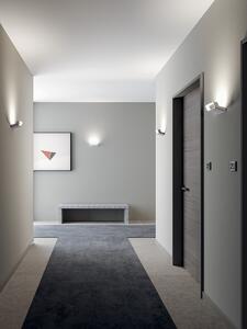 Lodes 17550 2027 Aile, černé nástěnné svítidlo pro nepřímé světlo, 2x8W LED 2700K stmívatelné, délka 19,2cm