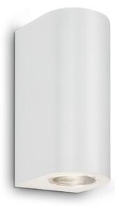 BRILO 3648-026 LED venkovní svítidlo, 15,5 cm, 2x GU10, 4,7 W, bílé - BRILO