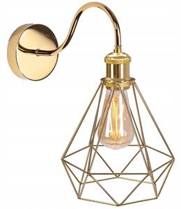Nástěnné svítidlo TOOLIGHT zlaté E27 60 W