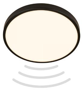 BRILO 3829015 Chet LED stropní svítidlo IP54, 3m dosah čidla, pohybové čidlo, černá - BRILO