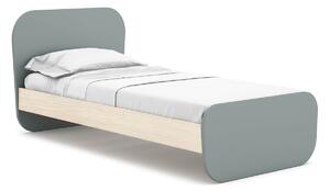 Dětská postel nabet 90 x 190 cm zelená