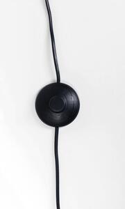 FurniGO Stojící lampa Flexible Velvet Black