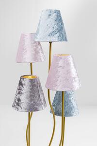 Kare Design Stojící lampa Flexible Velvet – mosaz