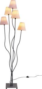 FurniGO Stojící lampa Flexible Berry Cinque