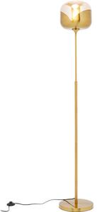 FurniGO Stojící lampa Golden Goblet Ball - zlatá