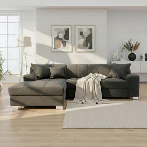 ROHOVÁ SEDAČKA, textil, černá MID.YOU - Sedací soupravy, Online Only
