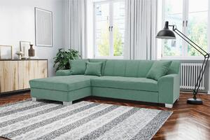 ROHOVÁ SEDAČKA, textil, mátově zelená MID.YOU - Sedací soupravy, Online Only