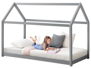 Dětská postel Carlotta 90 x 200 cm - šedá