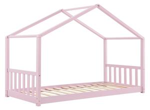 Dětská postel Paulina 90 x 200 cm - růžová