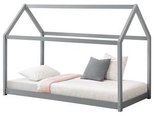 Dětská postel Carlotta 90 x 200 cm - šedá