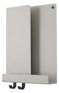 Muuto - Folded Shelves 29,5x40 Šedá
