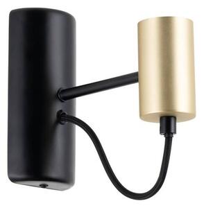 Lindby - Prospa Nástěnné Svítidlo Black/Brass