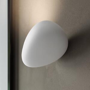 Karman LED venkovní nástěnné svítidlo Flò bílé 16 x 12 cm umělá pryskyřice IP55, Bílá / opál, Obývací pokoj / jídelna, Plast, Design