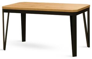 Stima Stůl SAM kovová podnož Rozměr: 120x80 + 40 cm, Odstín: Dub Wotan