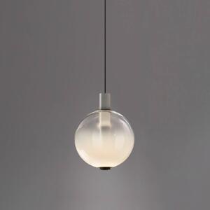 OLEV LED závěsné světlo BEAM STICK NUANCE, bílé, Ø 20 cm, 927, stmívatelný, Bílá / opál, Obývací pokoj / jídelna, Sklo, Design
