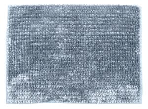 Protiskluzová koupelnová předložka CHENILLE 50x80 cm šedá