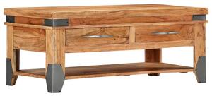 Konferenční stolek 110 x 52 x 45 cm masivní akáciové dřevo 282751