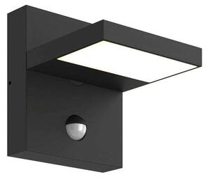 Lucande - Silvan Venkovní Nástěnné Svítidlo s Sensor Graphite/White