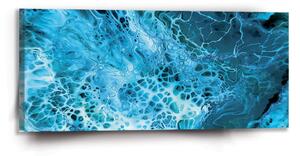 Sablio Obraz Magická modrá - 110x50 cm