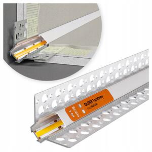Hliníkový profil pro LED pásek 2 m, šířka 47 mm, výška 14,39 mm