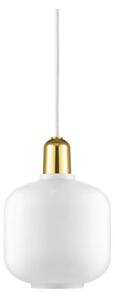 Normann Copenhagen - Amp Závěsné Světlo Small White/Brass