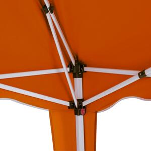 FurniGO Zahradní stan Capri 3x3 - oranžová