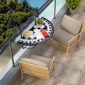 - Balkonový závěsný stolek Oriental Mosaic - 76x40cm