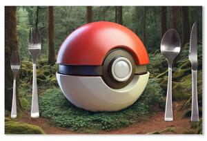 Sablio Prostírání Pokemon ball Les: 40x30cm