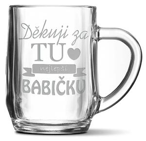 Sablio Půllitr Děkuji za tu nejlepší babičku: 0,5 l
